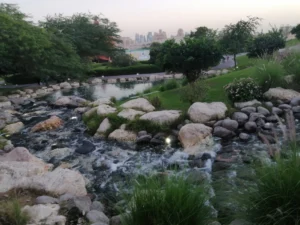 Katara North Hills Waterfall