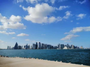 West Bay as Seen from MIA Park